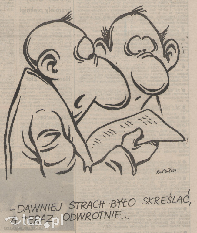 Plakaty, ulotki i wycinki prasowe z 1989 roku