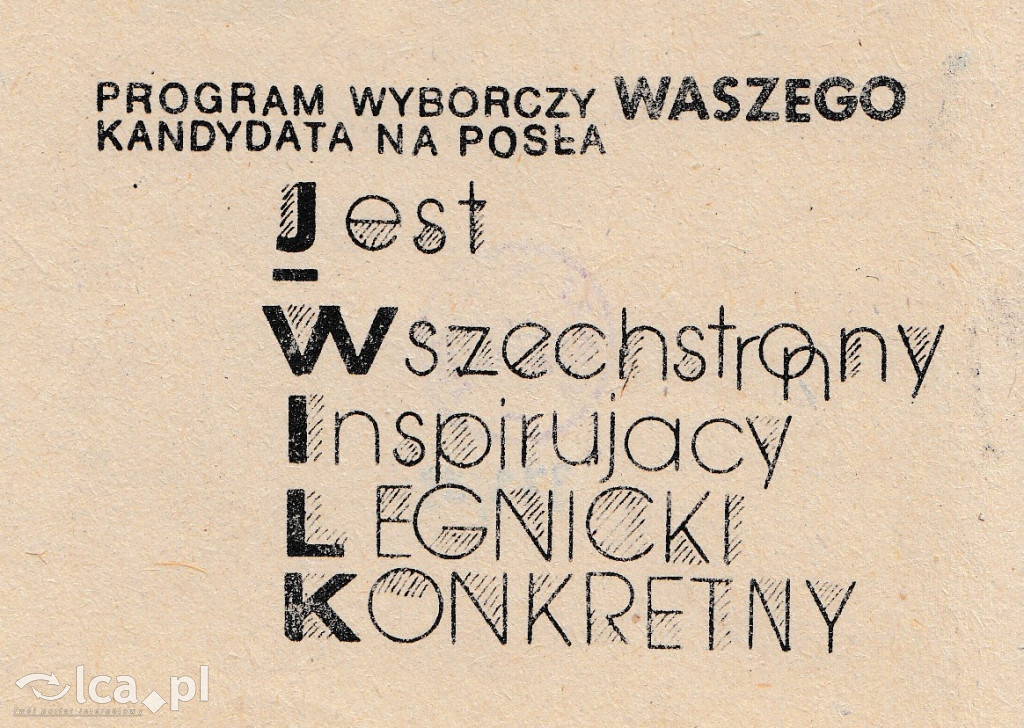 Plakaty, ulotki i wycinki prasowe z 1989 roku