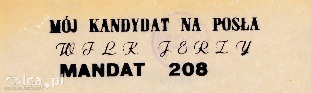 Plakaty, ulotki i wycinki prasowe z 1989 roku