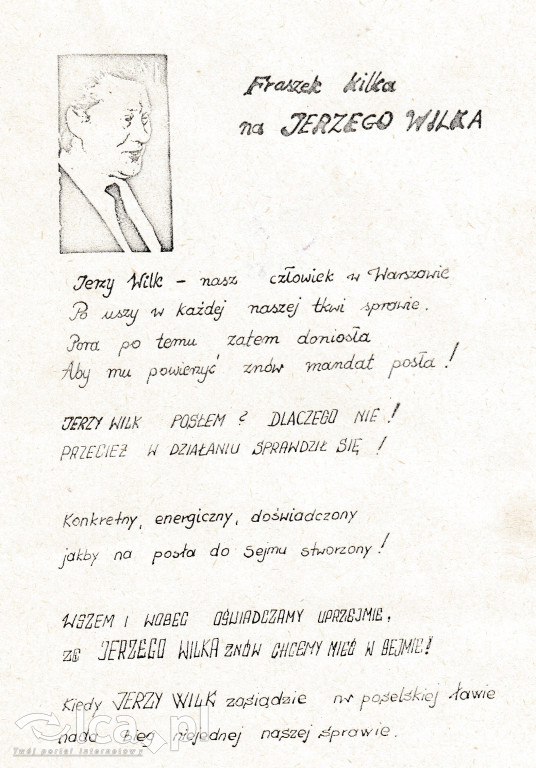 Plakaty, ulotki i wycinki prasowe z 1989 roku