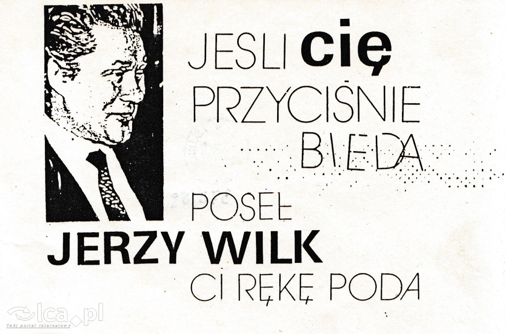Plakaty, ulotki i wycinki prasowe z 1989 roku