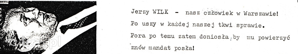 Plakaty, ulotki i wycinki prasowe z 1989 roku