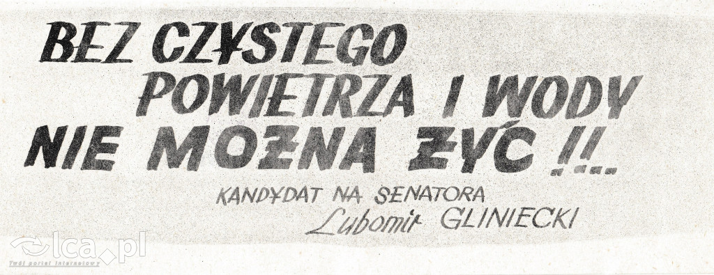 Plakaty, ulotki i wycinki prasowe z 1989 roku