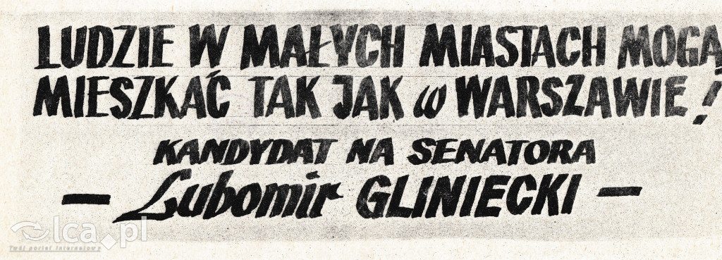 Plakaty, ulotki i wycinki prasowe z 1989 roku