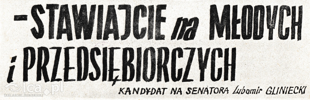 Plakaty, ulotki i wycinki prasowe z 1989 roku