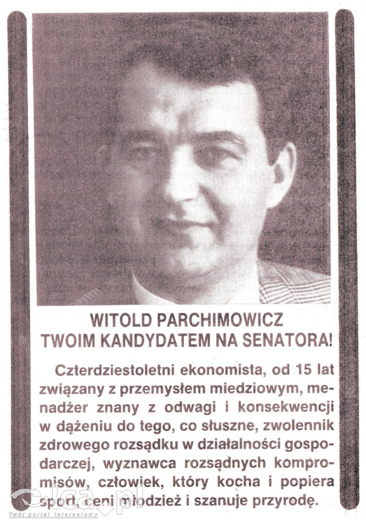 Plakaty, ulotki i wycinki prasowe z 1989 roku