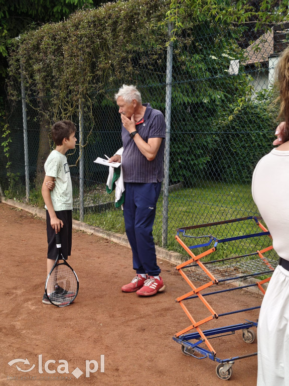 Turniej tenisowy dla dzieci w Kunicach