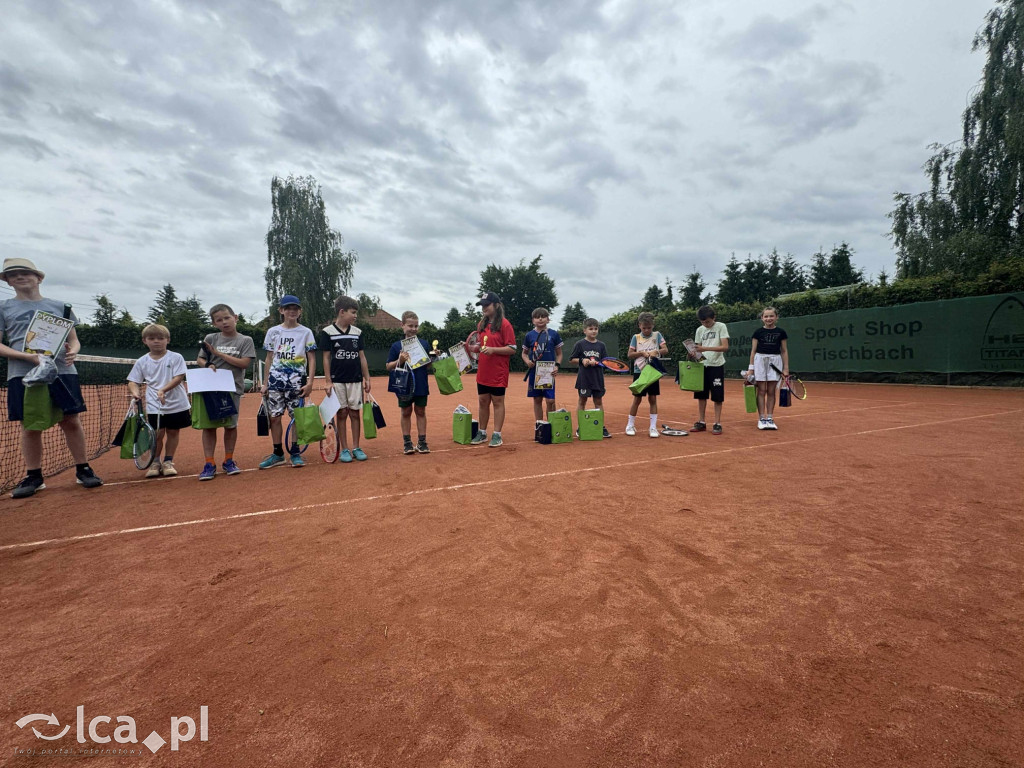 Turniej tenisowy dla dzieci w Kunicach