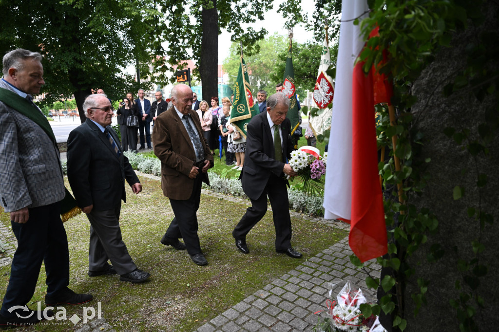 PSL składa kwiaty pod pomnikiem Witosa