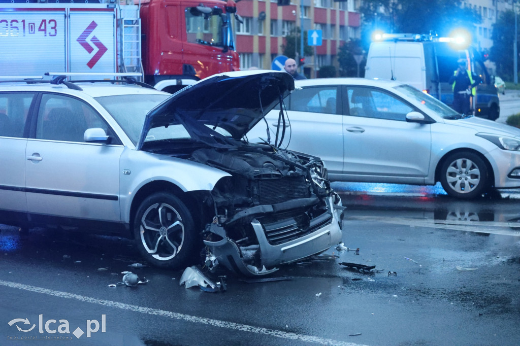 Wypadek z udziałem karetki