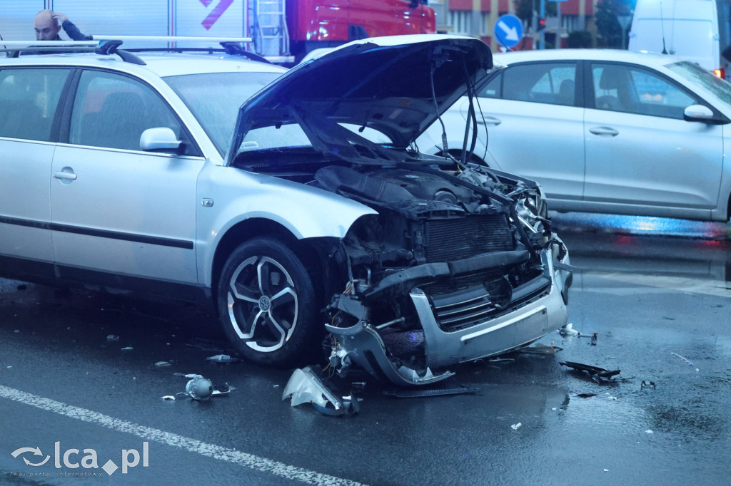 Wypadek z udziałem karetki