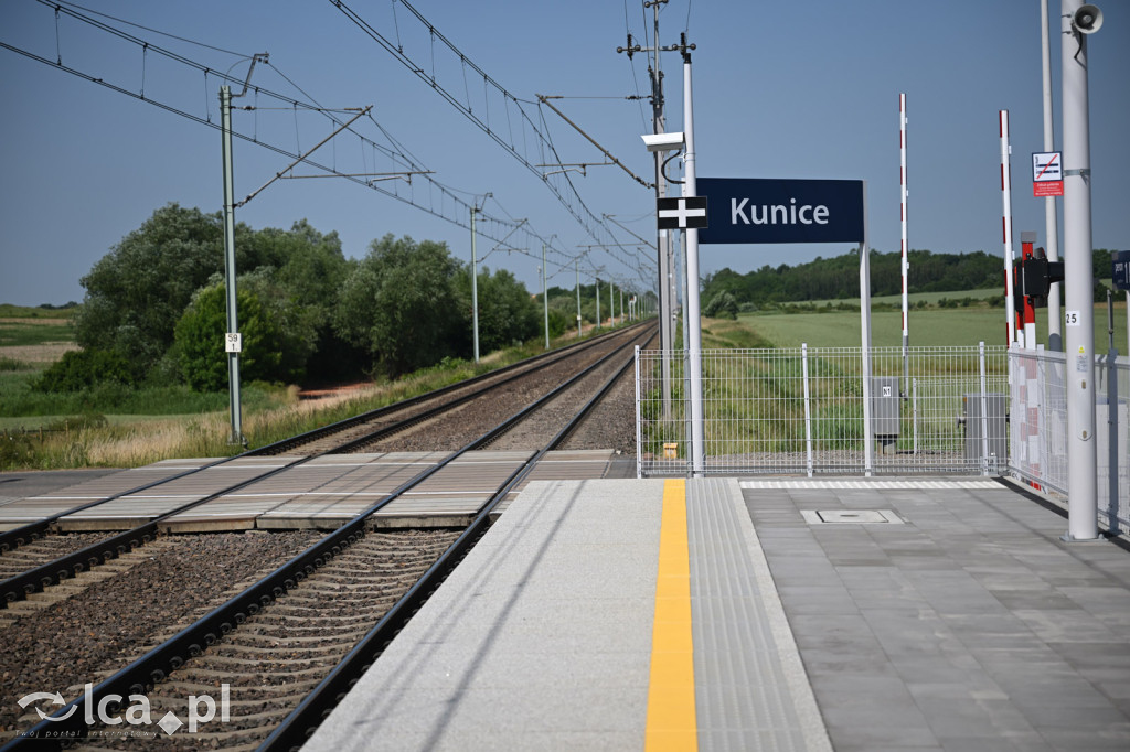 Mieszkańcy Kunic mają swój przystanek kolejnowy