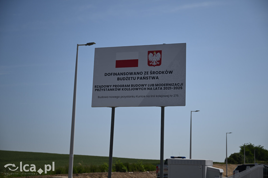 Mieszkańcy Kunic mają swój przystanek kolejnowy