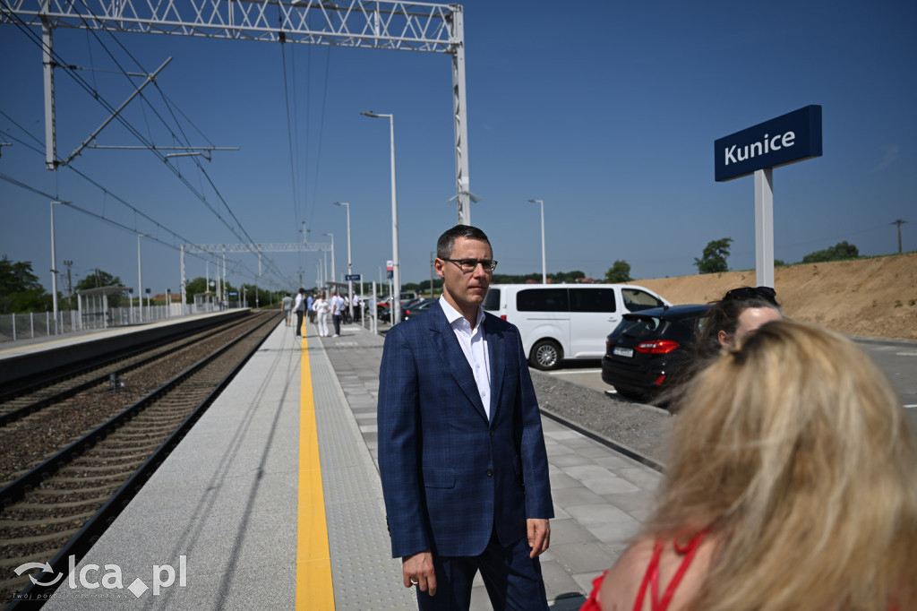Mieszkańcy Kunic mają swój przystanek kolejnowy
