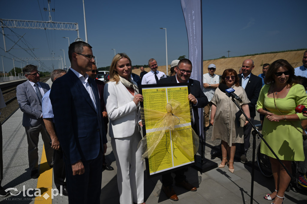 Mieszkańcy Kunic mają swój przystanek kolejnowy