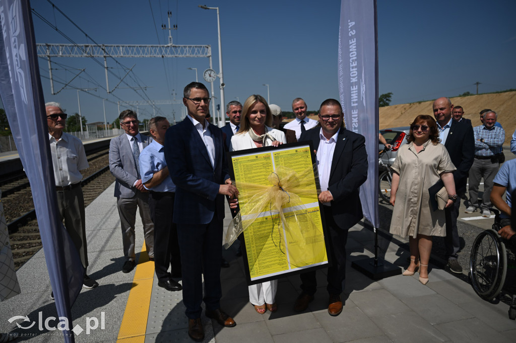 Mieszkańcy Kunic mają swój przystanek kolejnowy