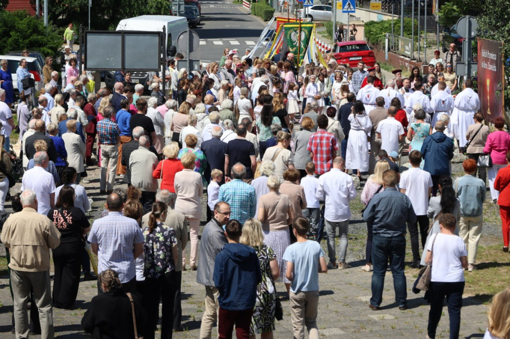 Uroczysta procesja na Koperniku