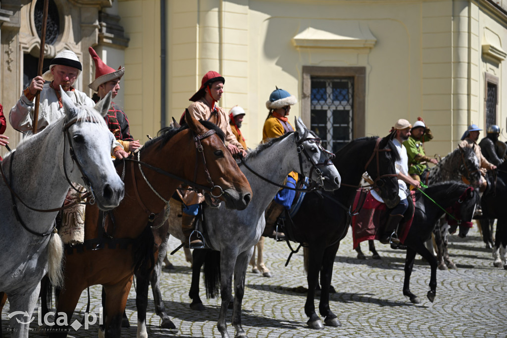 Legnickie Pole 1241 edycja 2015 rozpoczęta paradą