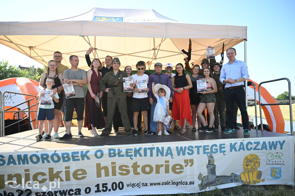 „Legnickie historie” popłynęły Kaczawą