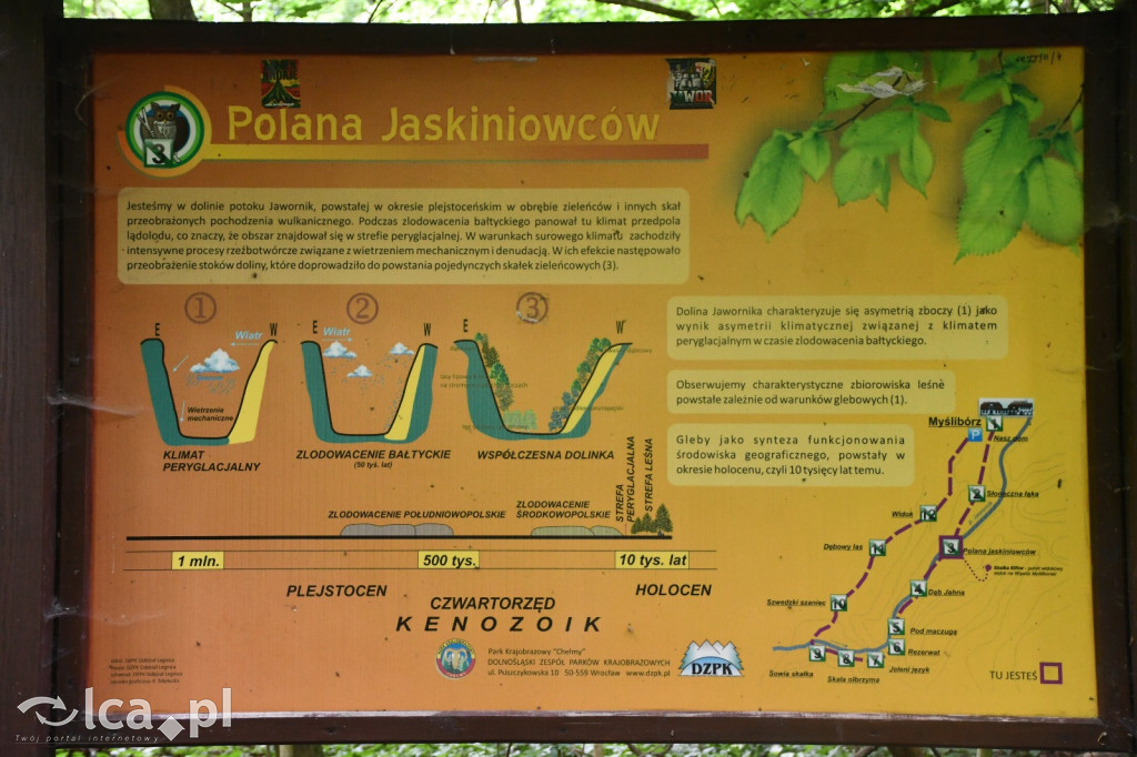  Parku Krajobrazowego Chełmy - Wąwóz Myśliborski
