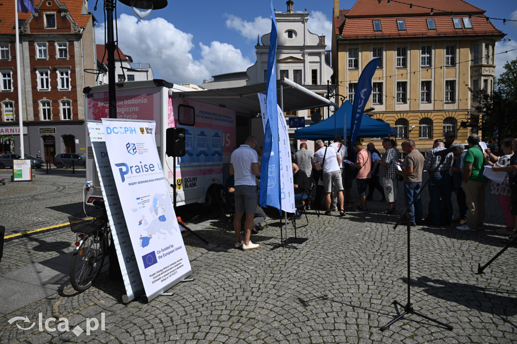 Mobilne badania prostaty przyciągnęły tłum panów