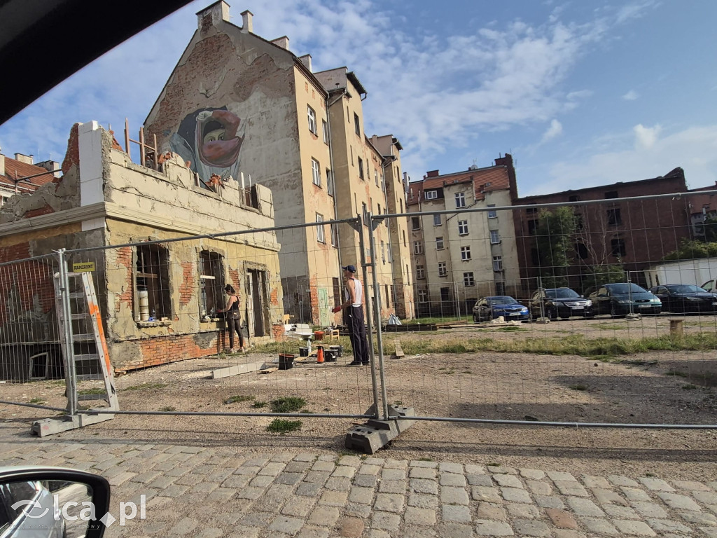 Budowa scenografii do filmu Pawlikowski