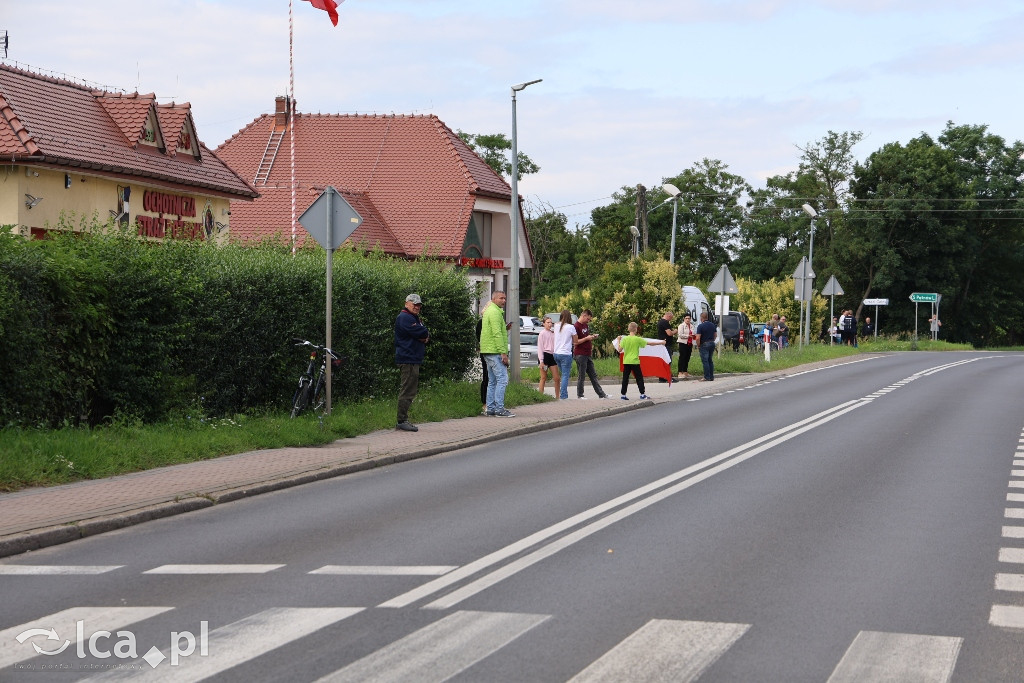 Kolarze Tour de Pologne przejechali przez Kunice