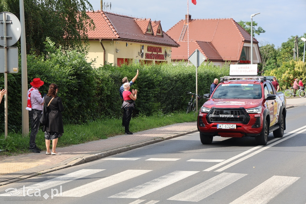 Kolarze Tour de Pologne przejechali przez Kunice