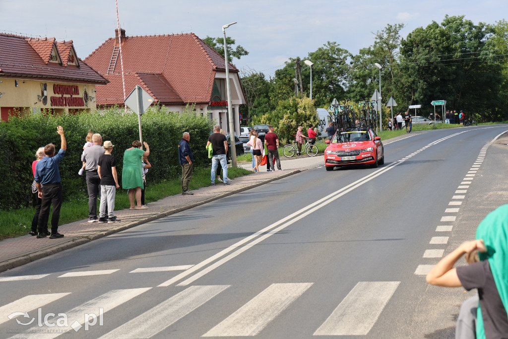 Kolarze Tour de Pologne przejechali przez Kunice
