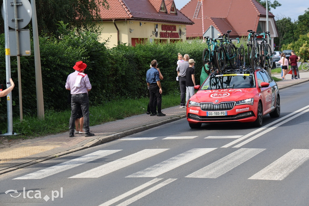 Kolarze Tour de Pologne przejechali przez Kunice
