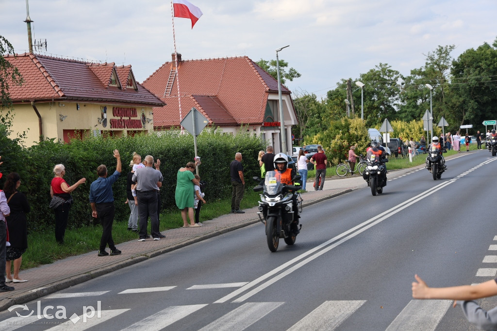 Kolarze Tour de Pologne przejechali przez Kunice