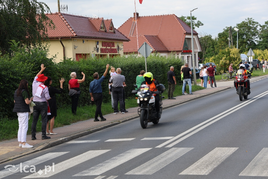 Kolarze Tour de Pologne przejechali przez Kunice