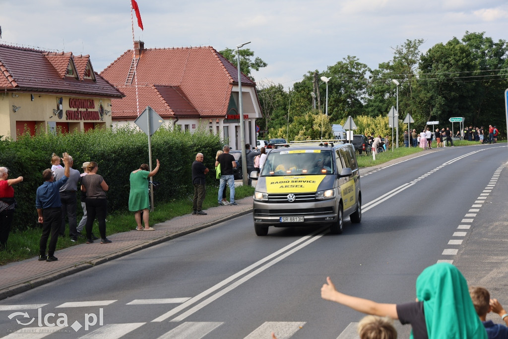 Kolarze Tour de Pologne przejechali przez Kunice