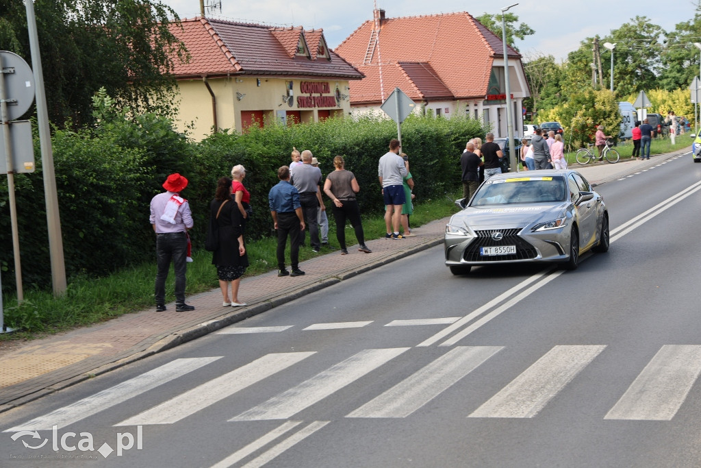 Kolarze Tour de Pologne przejechali przez Kunice
