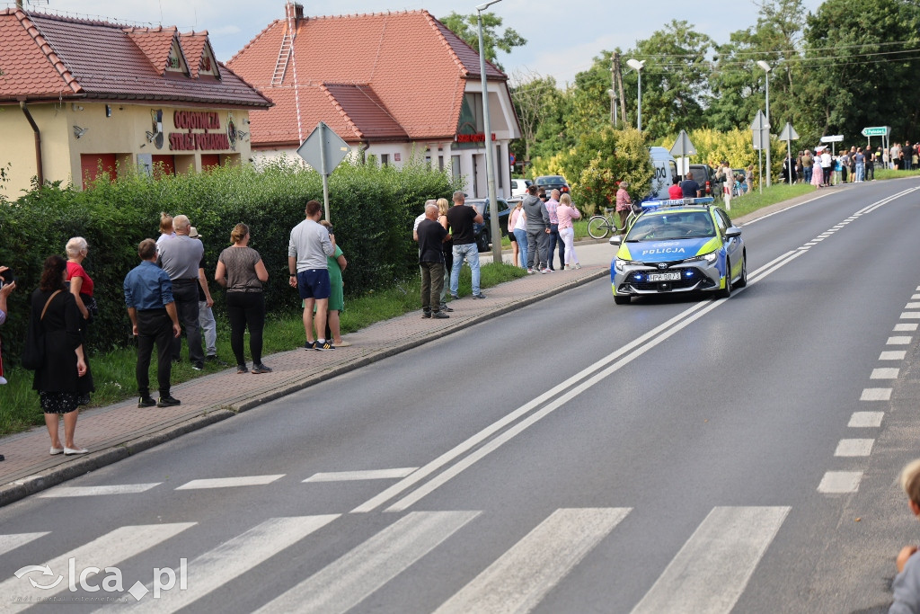 Kolarze Tour de Pologne przejechali przez Kunice