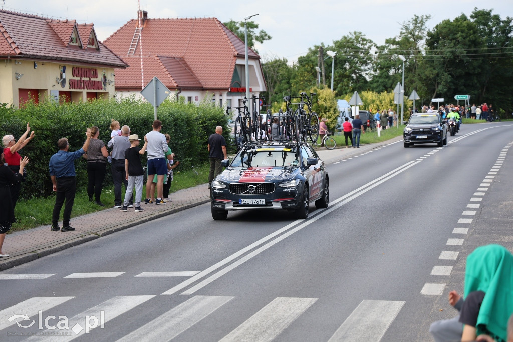 Kolarze Tour de Pologne przejechali przez Kunice