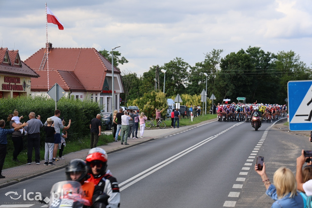 Kolarze Tour de Pologne przejechali przez Kunice