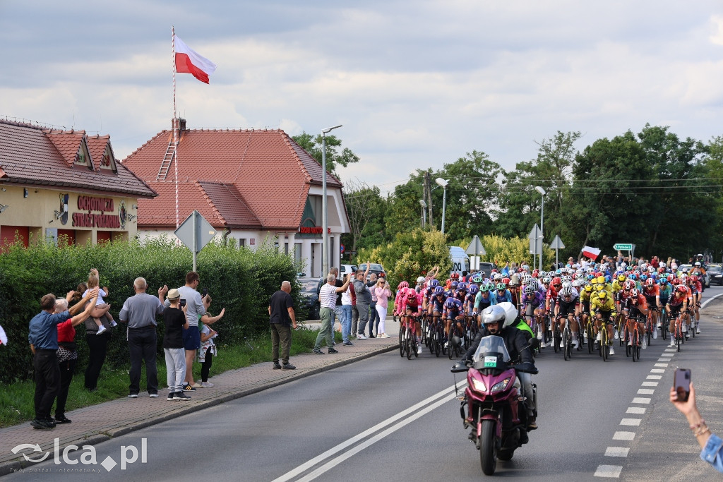 Kolarze Tour de Pologne przejechali przez Kunice