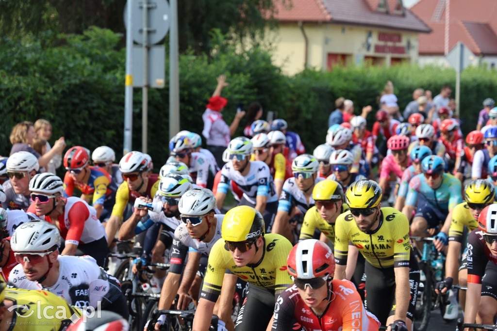 Kolarze Tour de Pologne przejechali przez Kunice