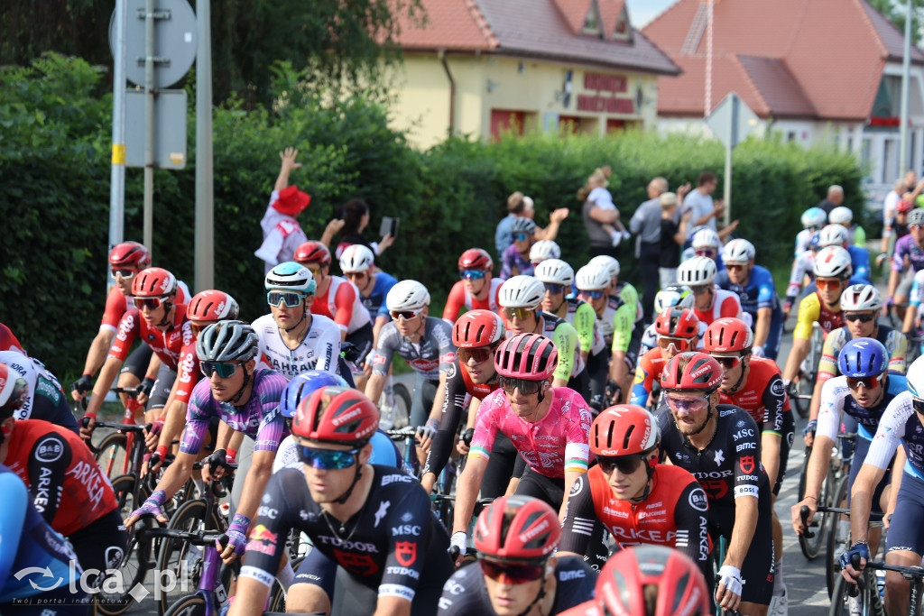 Kolarze Tour de Pologne przejechali przez Kunice