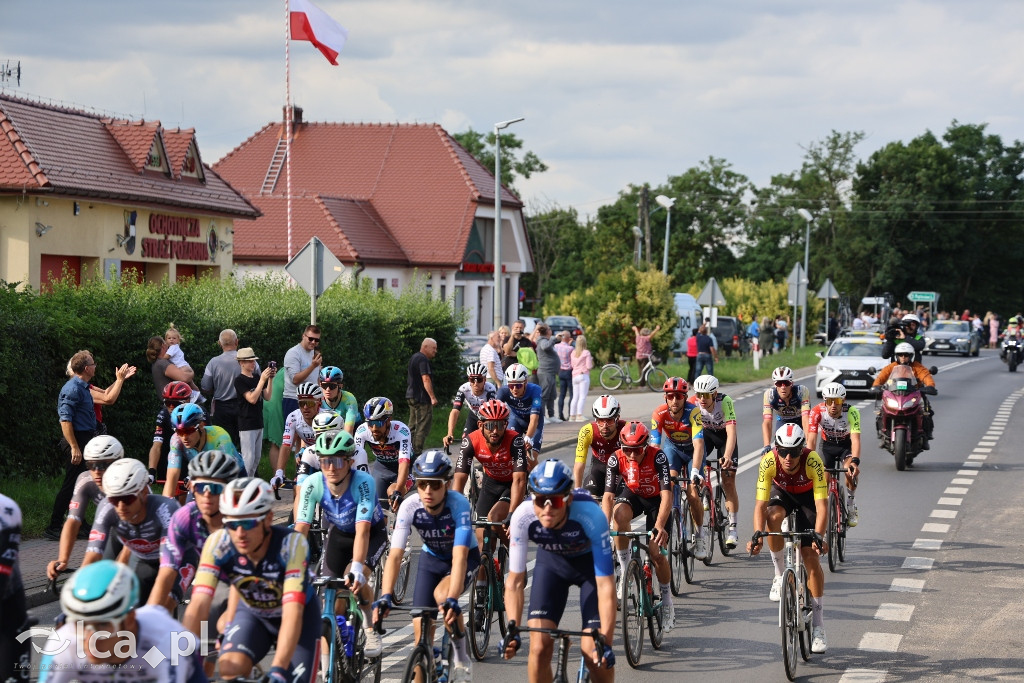 Kolarze Tour de Pologne przejechali przez Kunice