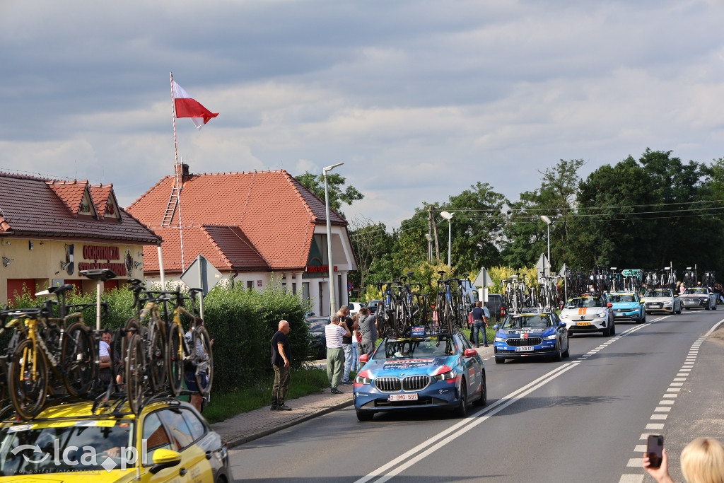 Kolarze Tour de Pologne przejechali przez Kunice
