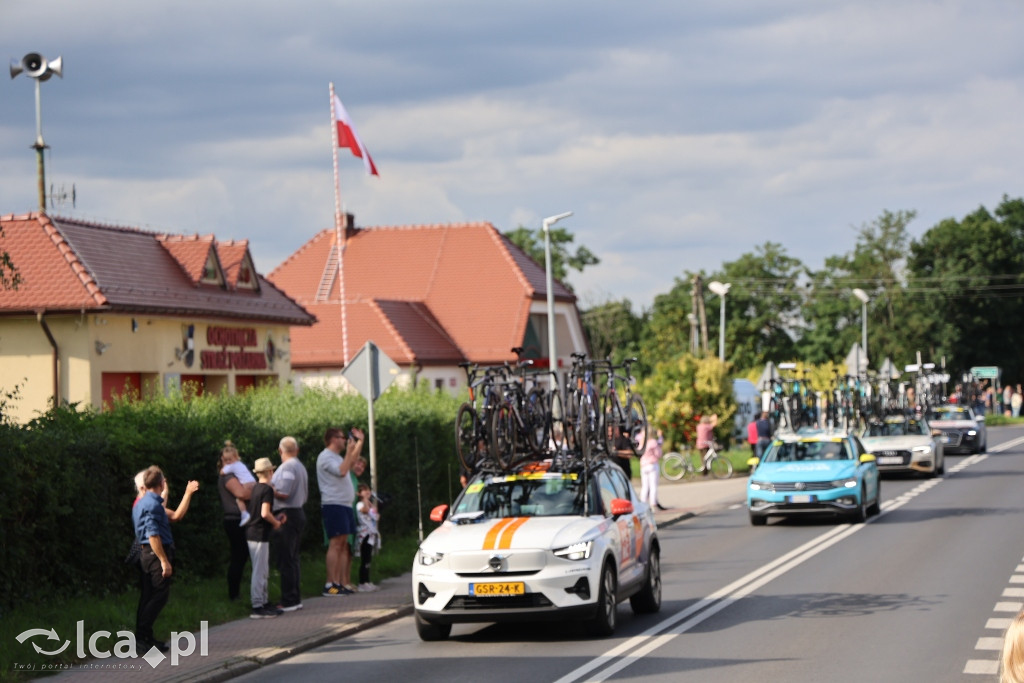 Kolarze Tour de Pologne przejechali przez Kunice