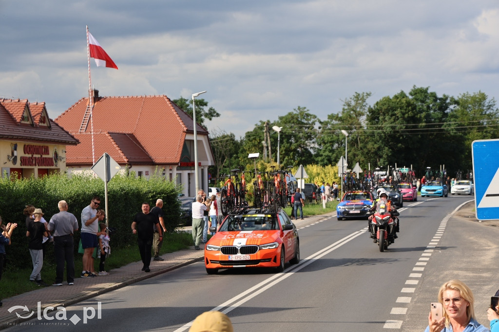 Kolarze Tour de Pologne przejechali przez Kunice