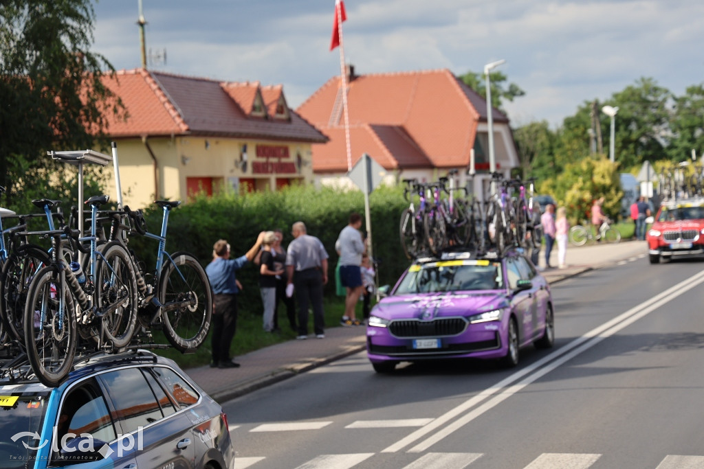Kolarze Tour de Pologne przejechali przez Kunice