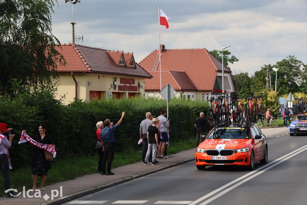 Kolarze Tour de Pologne przejechali przez Kunice