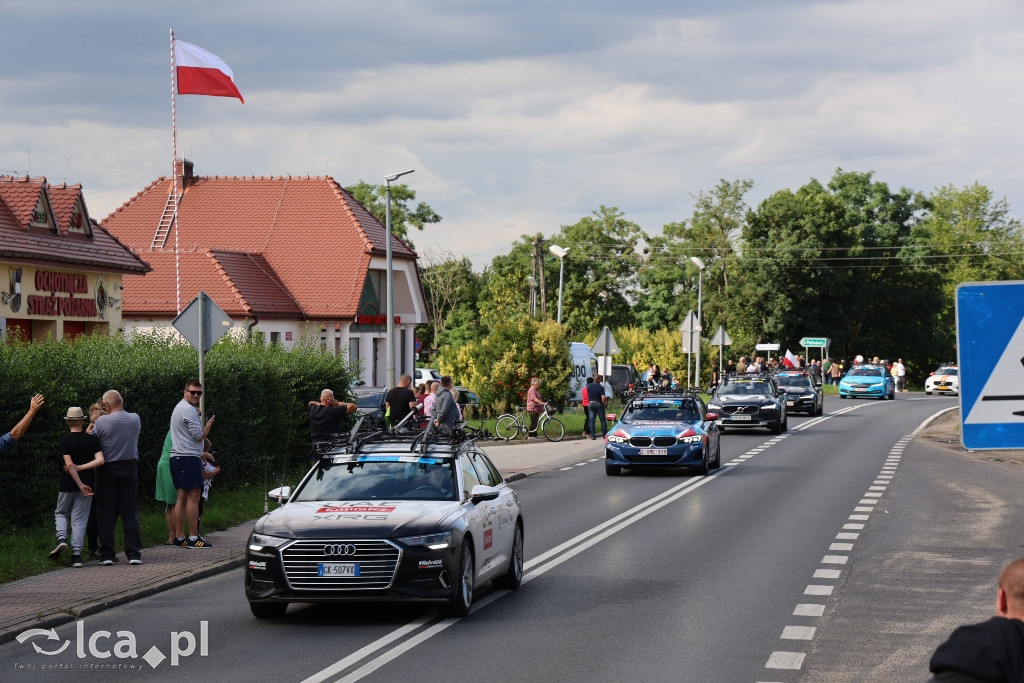 Kolarze Tour de Pologne przejechali przez Kunice