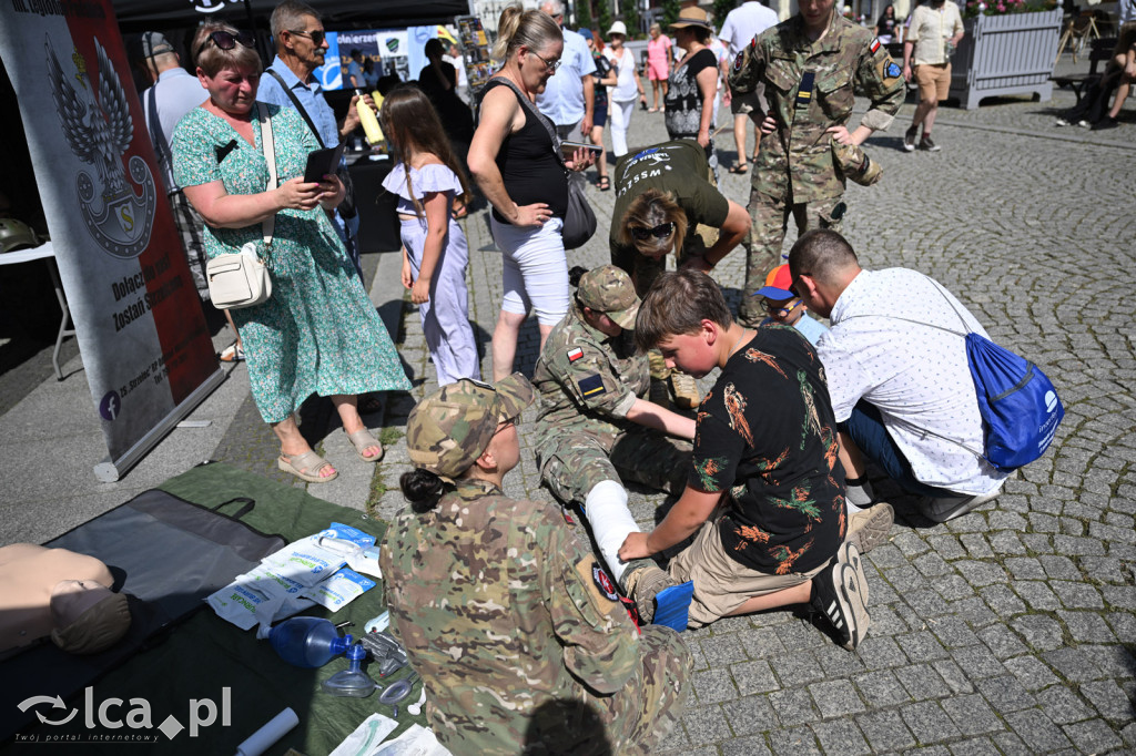 Prezentacja sprzętu wojskowego w rynku