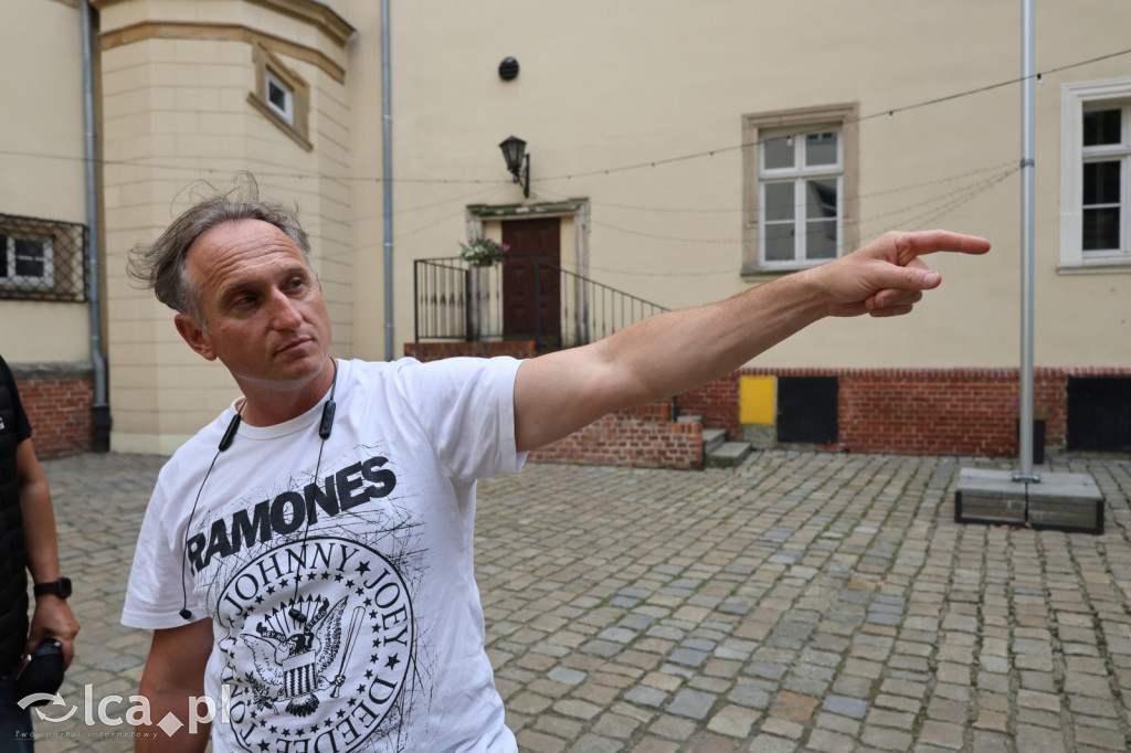 Wolontariusze dokumentują Zamek Piastowski