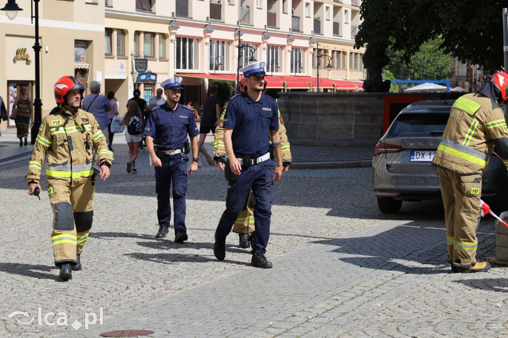 Pożar podczas remontu wieży legnickiej katedry
